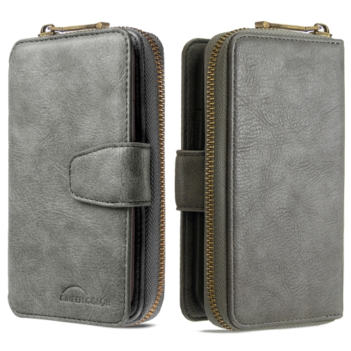 For Galaxy A10e / A20e Detachable Multifunctional Horizontal Flip Leather Case with Card Slots & Zipper Wallet & Photo Frame(Grey)
For Galaxy A10e / A20e Detachable Multifunctional Horizontal Flip Leather Case with Card Slots & Zipper Wallet & Photo Frame(Grey)