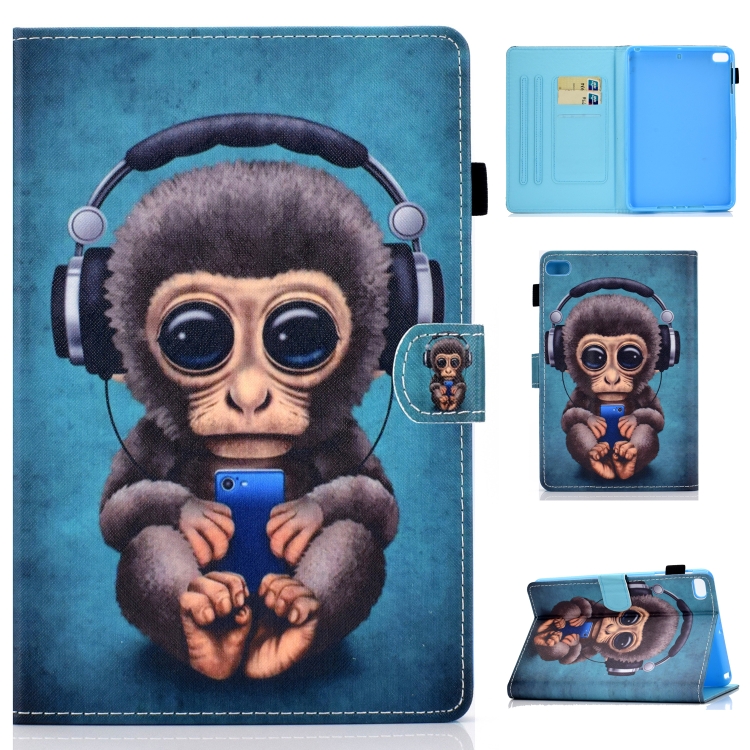 For iPad Mini 1 / 2 / 3 / 4 / 5 Horizontal TPU Painted Flat Feather Case Anti-skid strip with Sleep Function & Pen Cover & Card Slot & Holder(Headphone Monkey)
For iPad Mini 1 / 2 / 3 / 4 / 5 Horizontal TPU Painted Flat Feather Case Anti-skid strip with Sleep Function & Pen Cover & Card Slot & Holder(Headphone Monkey)