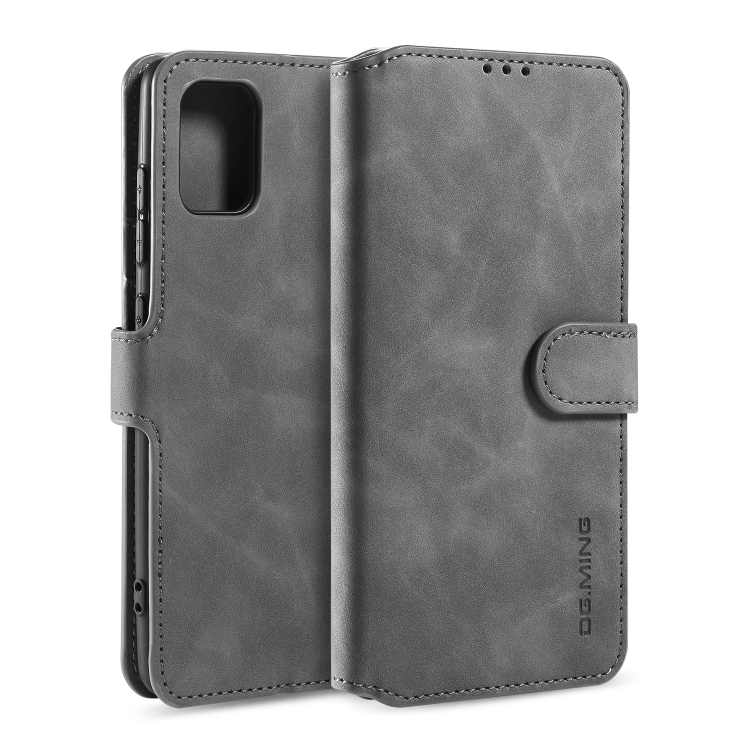For Galaxy A31 DG.MING Retro Oil Side Horizontal Flip Case with Holder & Card Slots & Wallet(Grey)
For Galaxy A31 DG.MING Retro Oil Side Horizontal Flip Case with Holder & Card Slots & Wallet(Grey)
