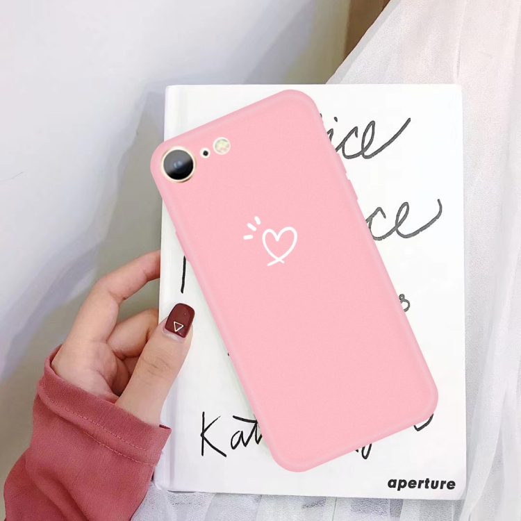 For iPhone SE 2020 / 8 / 7 Three Dots Love-heart Pattern Colorful Frosted TPU Phone Protective Case(Pink)
For iPhone SE 2020 / 8 / 7 Three Dots Love-heart Pattern Colorful Frosted TPU Phone Protective Case(Pink)