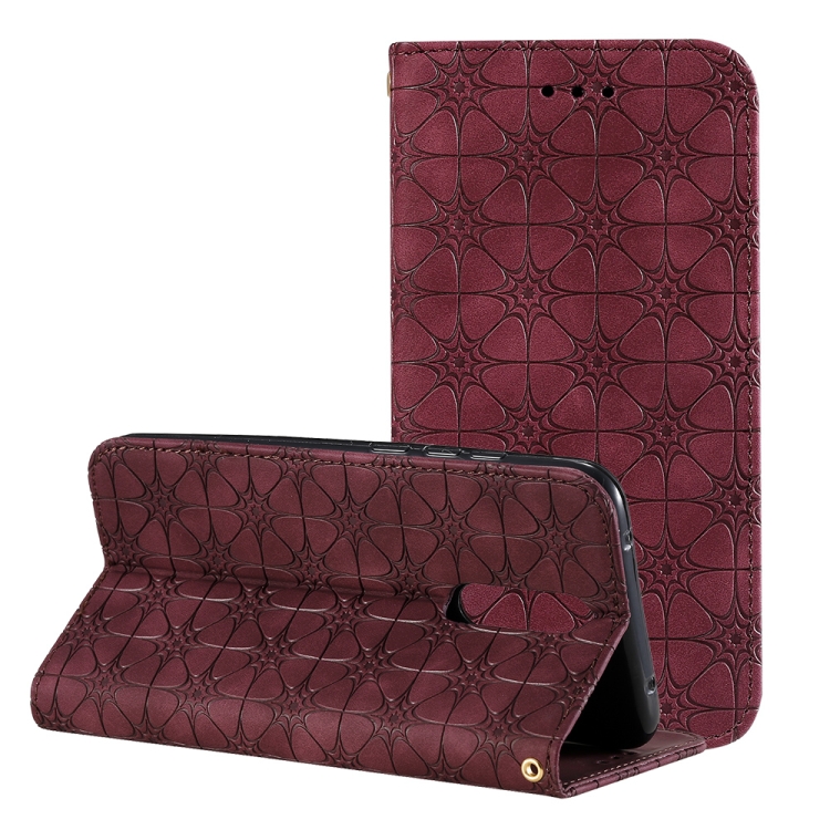 For Xiaomi Redmi 8A Lucky Flowers Embossing Pattern Magnetic Horizontal Flip Leather Case with Holder & Card Slots(Wine Red)
For Xiaomi Redmi 8A Lucky Flowers Embossing Pattern Magnetic Horizontal Flip Leather Case with Holder & Card Slots(Wine Red)