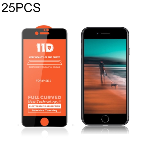 For iPhone SE 2 25 PCS mietubl Scratchproof 11D HD Full Glue Full Curved Screen Tempered Glass Film
For iPhone SE 2 25 PCS mietubl Scratchproof 11D HD Full Glue Full Curved Screen Tempered Glass Film