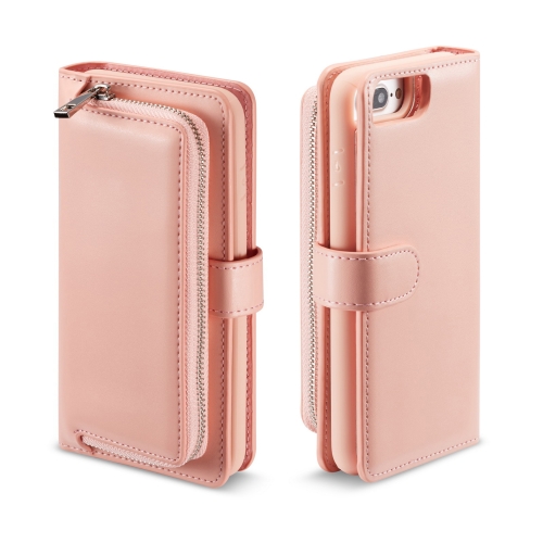 For iPhone 7 Plus / 8 Plus Plain Texture Zipper Horizontal Flip Leather Case with Card Slots & Wallet Function(Pink)
For iPhone 7 Plus / 8 Plus Plain Texture Zipper Horizontal Flip Leather Case with Card Slots & Wallet Function(Pink)