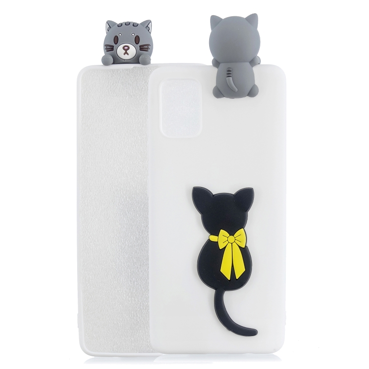 For Galaxy A51 Shockproof 3D Lying Cartoon TPU Protective Case(Little Black Cat)
For Galaxy A51 Shockproof 3D Lying Cartoon TPU Protective Case(Little Black Cat)