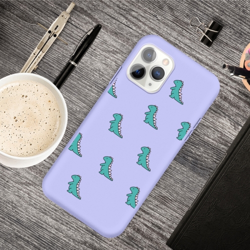For iPhone 11 Pro Max Cartoon Animal Pattern Shockproof TPU Protective Case(Purple Dinosaurs)
For iPhone 11 Pro Max Cartoon Animal Pattern Shockproof TPU Protective Case(Purple Dinosaurs)