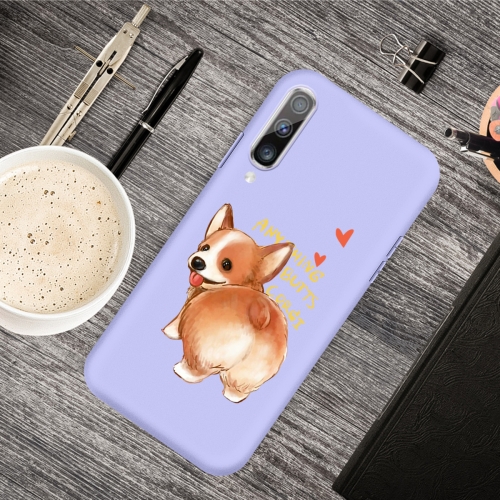 For Galaxy A70 Cartoon Animal Pattern Shockproof TPU Protective Case(Purple Corgi)
For Galaxy A70 Cartoon Animal Pattern Shockproof TPU Protective Case(Purple Corgi)