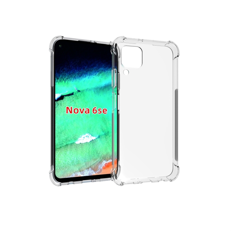 For Huawei Nova 6 SE Shockproof Non-slip Waterproof Thickening TPU Protective Case(Transparent)
For Huawei Nova 6 SE Shockproof Non-slip Waterproof Thickening TPU Protective Case(Transparent)