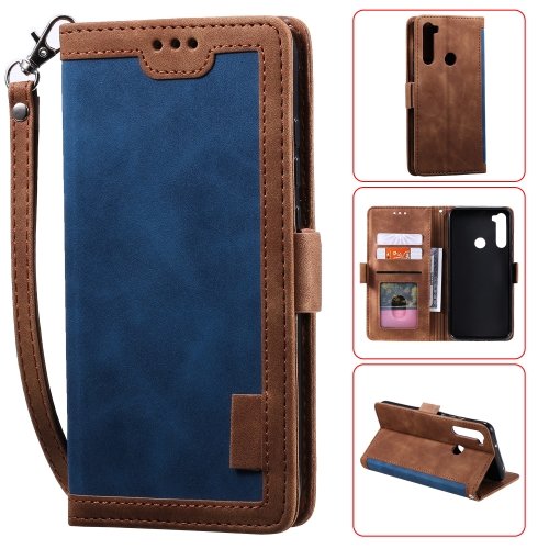 For Xiaomi Redmi Note 8 Retro Splicing Horizontal Flip Leather Case with Card Slots & Holder & Wallet(Blue)
For Xiaomi Redmi Note 8 Retro Splicing Horizontal Flip Leather Case with Card Slots & Holder & Wallet(Blue)