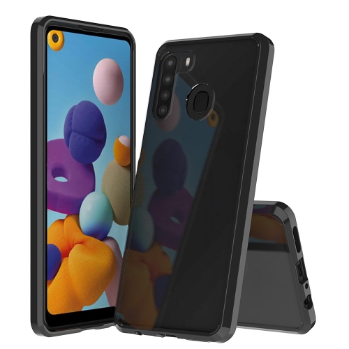 For Galaxy A21 (EU Version) Shockproof Scratchproof TPU + Acrylic Protective Case(Black)
For Galaxy A21 (EU Version) Shockproof Scratchproof TPU + Acrylic Protective Case(Black)