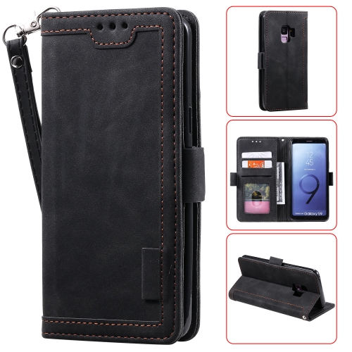 For Galaxy S9 Plus Retro Splicing Horizontal Flip Leather Case with Card Slots & Holder & Wallet(Black)
For Galaxy S9 Plus Retro Splicing Horizontal Flip Leather Case with Card Slots & Holder & Wallet(Black)