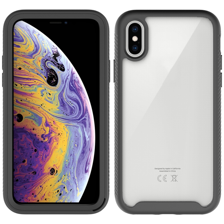 For iPhone X Starry Sky Solid Color Series Shockproof PC + TPU Protective Case(Black)
For iPhone X Starry Sky Solid Color Series Shockproof PC + TPU Protective Case(Black)