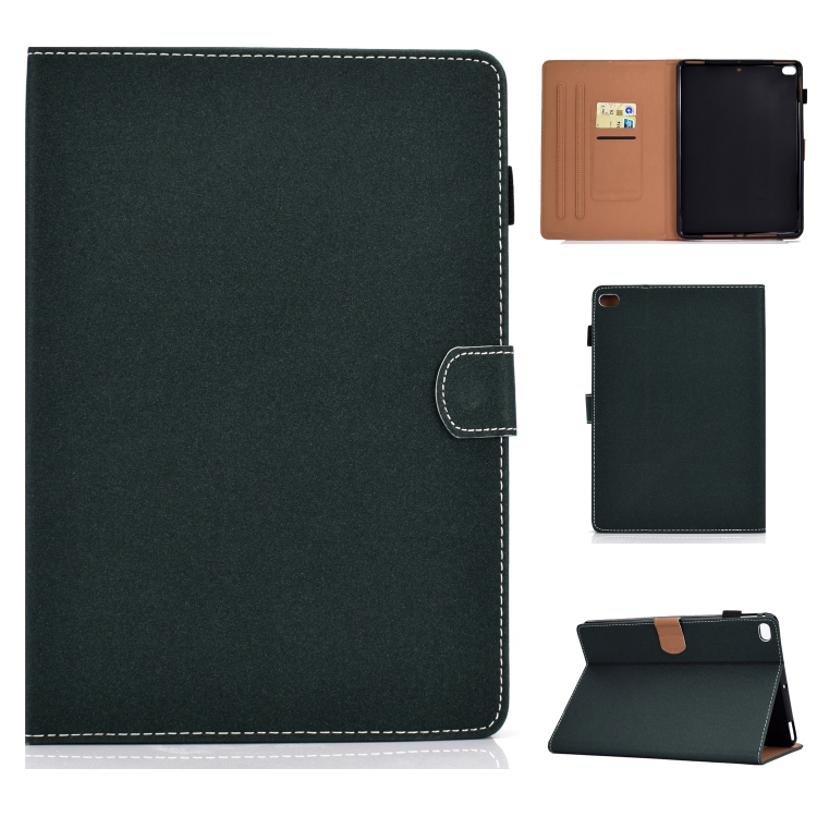 For iPad Air / iPad Air 2 / iPad 9.7 (2018 & 2017) Solid Color Tablet PC Universal Magnetic Horizontal Flip Leather Case with Card Slots & Holder(Green)
For iPad Air / iPad Air 2 / iPad 9.7 (2018 & 2017) Solid Color Tablet PC Universal Magnetic Horizontal Flip Leather Case with Card Slots & Holder(Green)
