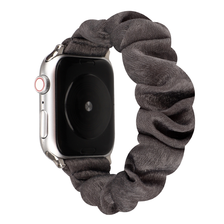 For Apple Watch Series 5 & 4 44mm / 3 & 2 & 1 42mm Cloth + Stainless Steel Hair Ring Watchband(Grey)
For Apple Watch Series 5 & 4 44mm / 3 & 2 & 1 42mm Cloth + Stainless Steel Hair Ring Watchband(Grey)
