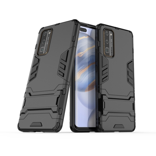 For Huawei Honor 30 Pro PC + TPU Anti-fall Protective Case with Invisible Holder(Black)
For Huawei Honor 30 Pro PC + TPU Anti-fall Protective Case with Invisible Holder(Black)