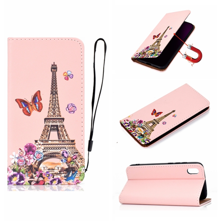 For Xiaomi Redmi 7A Pure Color Painting Horizontal Flip Leather Case with Card Slots & Holder & Lanyard(Iron Tower)
For Xiaomi Redmi 7A Pure Color Painting Horizontal Flip Leather Case with Card Slots & Holder & Lanyard(Iron Tower)