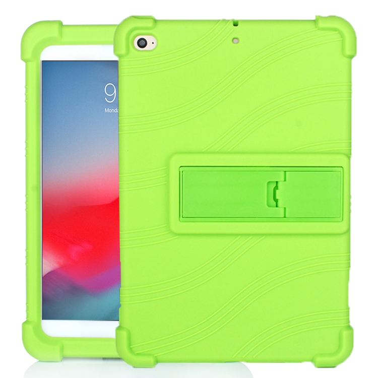For iPad mini 5 / 4 Tablet PC Silicone Protective Case with Invisible Bracket(Green)
For iPad mini 5 / 4 Tablet PC Silicone Protective Case with Invisible Bracket(Green)