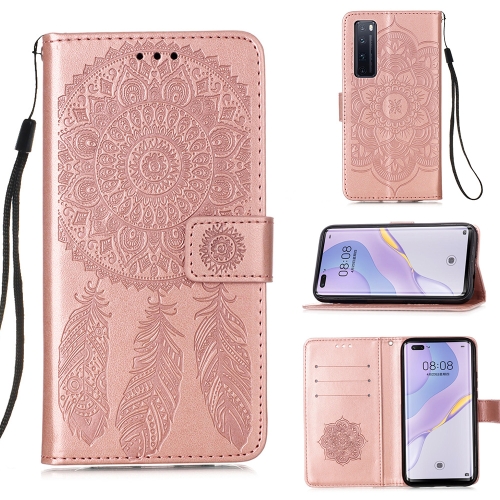 For Huawei Nova 7 Pro 5G Dream Catcher Printing Horizontal Flip Leather Case with Holder & Card Slots & Wallet & Lanyard(Rose Gold)
For Huawei Nova 7 Pro 5G Dream Catcher Printing Horizontal Flip Leather Case with Holder & Card Slots & Wallet & Lanyard(Rose Gold)