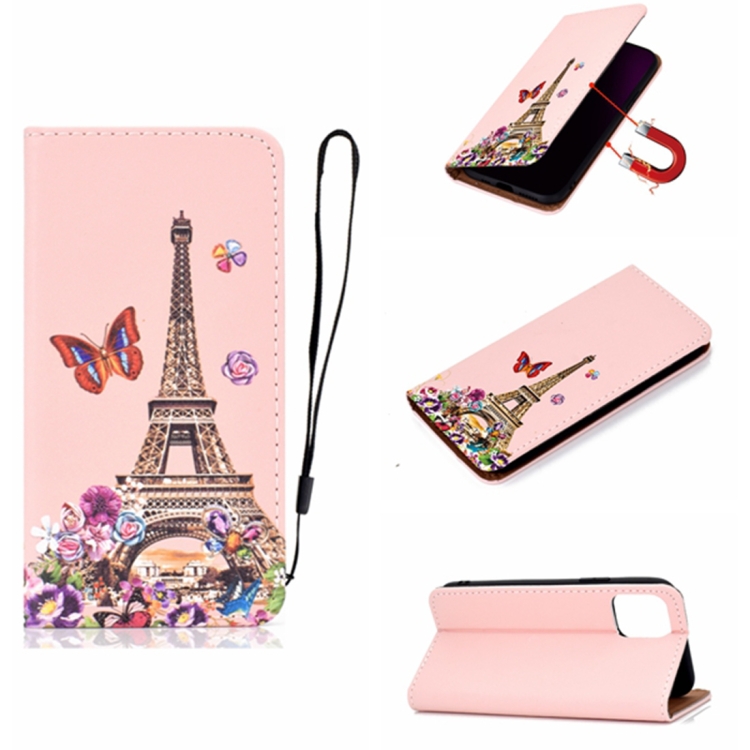 For iPhone 11 Pro 3D Painting Horizontal Flip Leather Case with Holder & Card Slot & Wallet & Lanyard(Iron tower)
For iPhone 11 Pro 3D Painting Horizontal Flip Leather Case with Holder & Card Slot & Wallet & Lanyard(Iron tower)