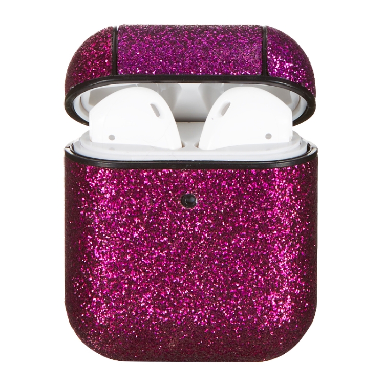 For Airpods 1 / 2 Glitter Series TPU Earphone Protective Case with Hook(Purple)
For Airpods 1 / 2 Glitter Series TPU Earphone Protective Case with Hook(Purple)