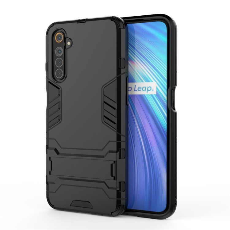 For OPPO Realme 6 PC + TPU Shockproof Protective Case with Invisible Holder(Black)
For OPPO Realme 6 PC + TPU Shockproof Protective Case with Invisible Holder(Black)