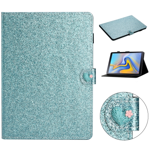 For Samsung Galaxy Tab A 10.5 T590 Love Buckle Glitter Horizontal Flip Leather Case with Holder & Card Slots(Blue)
For Samsung Galaxy Tab A 10.5 T590 Love Buckle Glitter Horizontal Flip Leather Case with Holder & Card Slots(Blue)