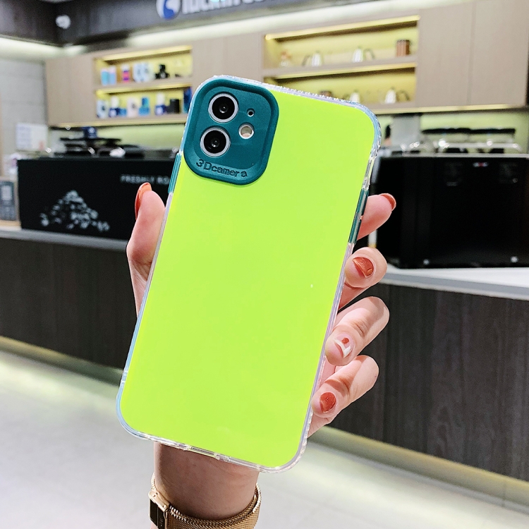 For iPhone 11 Pro Max Fine Hole Series TPU + Acrylic Anti-fall Mirror Phone Protective Case(Fluorescent Green)
For iPhone 11 Pro Max Fine Hole Series TPU + Acrylic Anti-fall Mirror Phone Protective Case(Fluorescent Green)