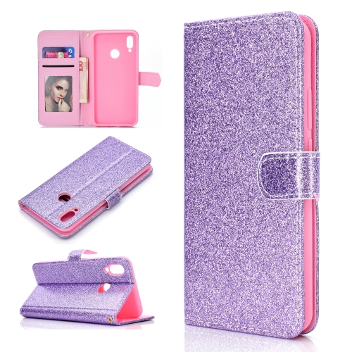 For Samsung Galaxy A10s Glitter Powder Horizontal Flip Leather Case with Card Slots & Holder & Photo Frame & Wallet(Purple)
For Samsung Galaxy A10s Glitter Powder Horizontal Flip Leather Case with Card Slots & Holder & Photo Frame & Wallet(Purple)