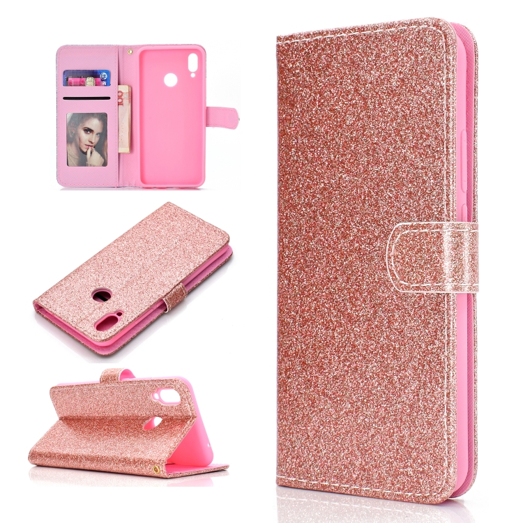 For Samsung Galaxy A20s Glitter Powder Horizontal Flip Leather Case with Card Slots & Holder & Photo Frame & Wallet(Rose Gold)
For Samsung Galaxy A20s Glitter Powder Horizontal Flip Leather Case with Card Slots & Holder & Photo Frame & Wallet(Rose Gold)