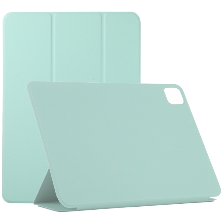 For iPad Pro 11 inch (2020) / Pro 11 2018 / Air 2020 10.9 Horizontal Flip Ultra-thin Non-buckle Magnetic PU Leather Case With Three-folding Holder & Sleep / Wake-up Function(Light Green) 
For iPad Pro 11 inch (2020) / Pro 11 2018 / Air 2020 10.9 Horizontal Flip Ultra-thin Non-buckle Magnetic PU Leather Case With Three-folding Holder & Sleep / Wake-up Function(Light Green)