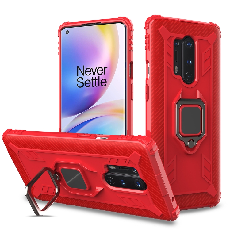 For OnePlus 8 Pro Carbon Fiber Protective Case with 360 Degree Rotating Ring Holder(Red)
For OnePlus 8 Pro Carbon Fiber Protective Case with 360 Degree Rotating Ring Holder(Red)