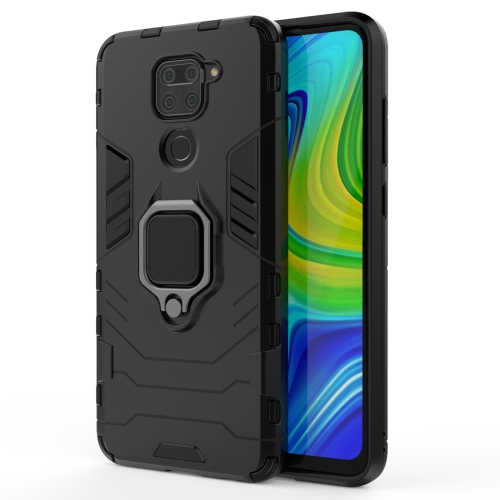 For Xiaomi Redmi Note 9 PC + TPU Anti-fall Protective Case with Ring Holder(Black)
For Xiaomi Redmi Note 9 PC + TPU Anti-fall Protective Case with Ring Holder(Black)