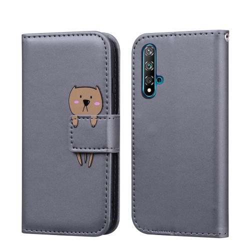 For Huawei Nova 5T Cartoon Animal Horizontal Flip Leather Case with Holder & Card Slots & Wallet(Grey + Dog)
For Huawei Nova 5T Cartoon Animal Horizontal Flip Leather Case with Holder & Card Slots & Wallet(Grey + Dog)