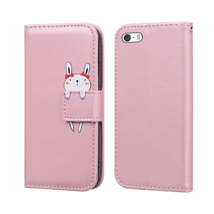 For iPhone 5s Cartoon Animal Horizontal Flip Leather Case with Holder & Card Slots & Wallet(Pink + Rabbit)
For iPhone 5s Cartoon Animal Horizontal Flip Leather Case with Holder & Card Slots & Wallet(Pink + Rabbit)