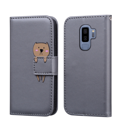 For Samsung Galaxy S9 Plus Cartoon Animal Horizontal Flip Leather Case with Holder & Card Slots & Wallet(Grey + Dog)
For Samsung Galaxy S9 Plus Cartoon Animal Horizontal Flip Leather Case with Holder & Card Slots & Wallet(Grey + Dog)
