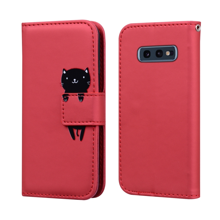 For Samsung Galaxy S10e Cartoon Animal Horizontal Flip Leather Case with Holder & Card Slots & Wallet(Red + Pig)
For Samsung Galaxy S10e Cartoon Animal Horizontal Flip Leather Case with Holder & Card Slots & Wallet(Red + Pig)