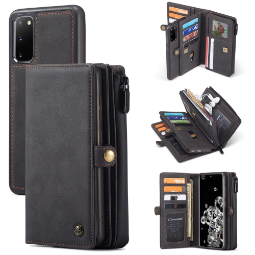 For Samsung Galaxy S20 CaseMe 018 Detachable Multi-functional Horizontal Flip Leather Case, with Card Slot & Holder & Zipper Wallet & Photo Frame(Black)
For Samsung Galaxy S20 CaseMe 018 Detachable Multi-functional Horizontal Flip Leather Case, with Card Slot & Holder & Zipper Wallet & Photo Frame(Black)