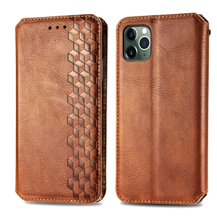 For iPhone 11 Cubic Grid Pressed Horizontal Flip Magnetic PU Leather Case with Holder & Card Slots & Wallet(Brown)
For iPhone 11 Cubic Grid Pressed Horizontal Flip Magnetic PU Leather Case with Holder & Card Slots & Wallet(Brown)