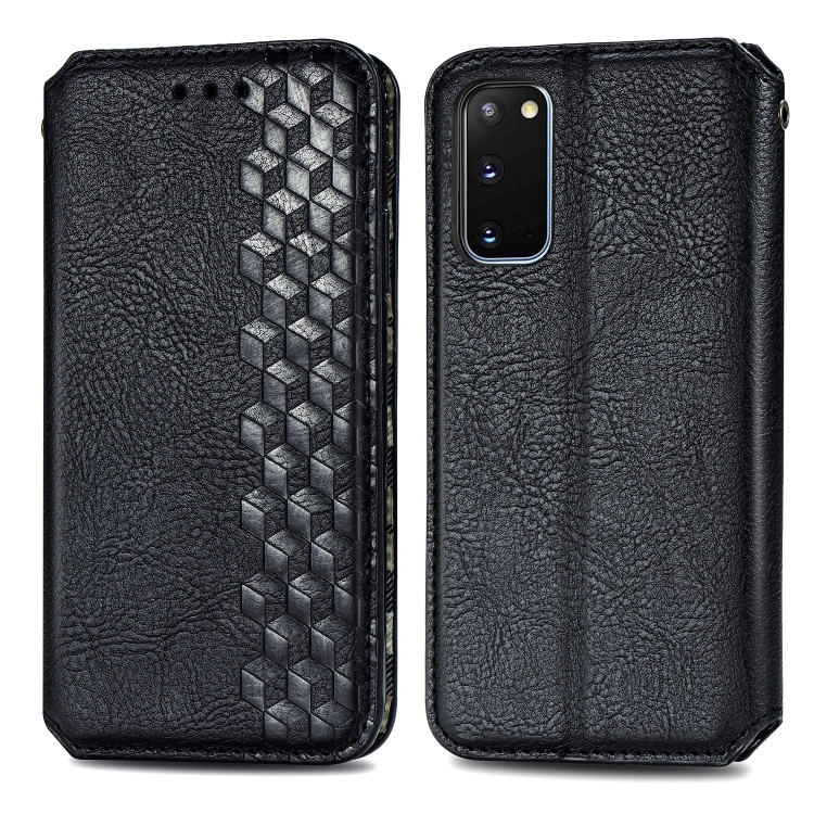 For Samsung Galaxy S20 Cubic Grid Pressed Horizontal Flip Magnetic Leather Case with Holder & Card Slots & Wallet(Black)
For Samsung Galaxy S20 Cubic Grid Pressed Horizontal Flip Magnetic Leather Case with Holder & Card Slots & Wallet(Black)