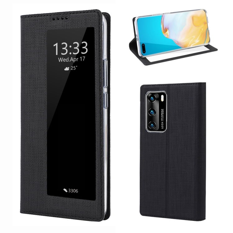 For Huawei P40 ViLi DMX-54 Shockproof TPU + PU Leather View Window Magnetic Attraction Horizontal Flip Protective Case with Card Slots & Holder & Sleep / Wake-up(Black)
For Huawei P40 ViLi DMX-54 Shockproof TPU + PU Leather View Window Magnetic Attraction Horizontal Flip Protective Case with Card Slots & Holder & Sleep / Wake-up(Black)