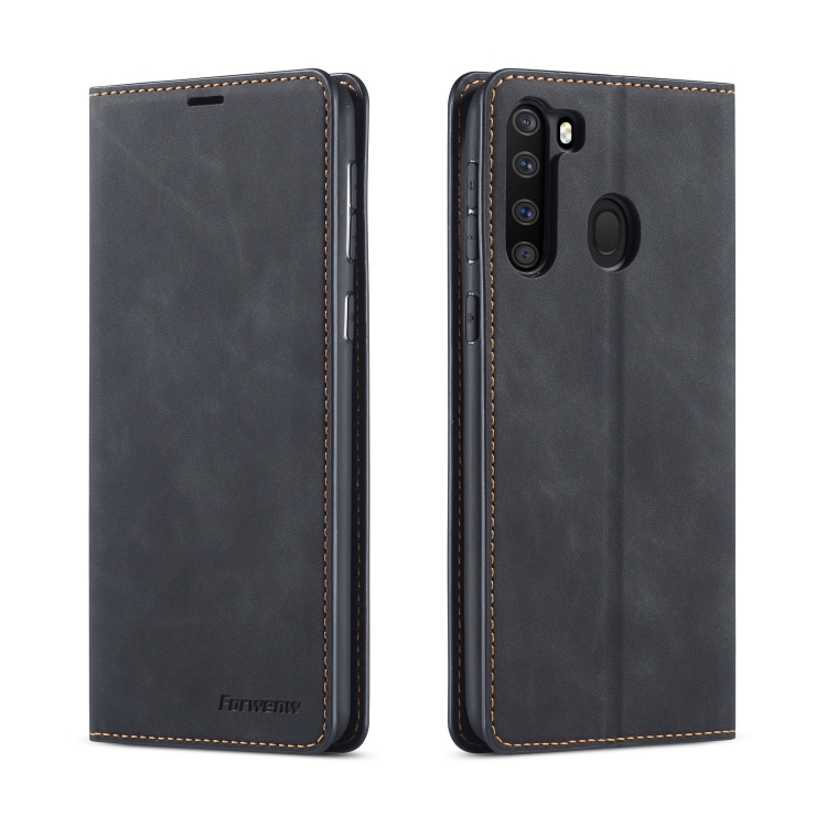 For Samsung Galaxy A21 Forwenw Dream Series Oil Edge Strong Magnetism Horizontal Flip Leather Case with Holder & Card Slots & Wallet & Photo Frame(Black)
For Samsung Galaxy A21 Forwenw Dream Series Oil Edge Strong Magnetism Horizontal Flip Leather Case with Holder & Card Slots & Wallet & Photo Frame(Black)