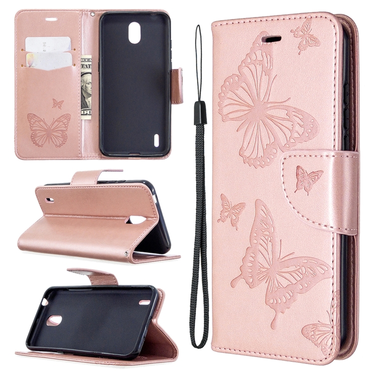 For Nokia 1.3 Two Butterflies Embossing Pattern Horizontal Flip Leather Case with Holder & Card Slot & Wallet & Lanyard(Gold)
For Nokia 1.3 Two Butterflies Embossing Pattern Horizontal Flip Leather Case with Holder & Card Slot & Wallet & Lanyard(Gold)