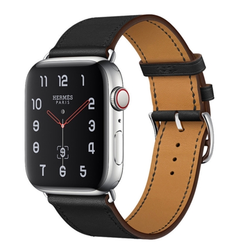 For Apple Watch Series 6 & SE & 5 & 4 44mm / 3 & 2 & 1 42mm Replacement Leather Strap Watchband(Black)
For Apple Watch Series 6 & SE & 5 & 4 44mm / 3 & 2 & 1 42mm Replacement Leather Strap Watchband(Black)
