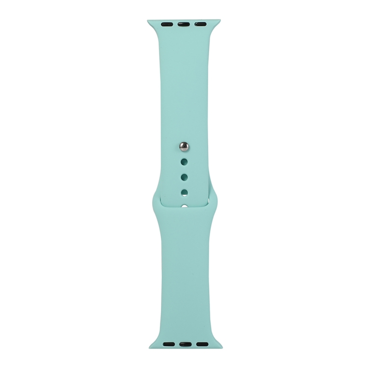 For Apple Watch Series 6 & SE & 5 & 4 40mm / 3 & 2 & 1 38mm Silicone Watch Replacement Strap, Short Section (Female)(Blue Sea)
For Apple Watch Series 6 & SE & 5 & 4 40mm / 3 & 2 & 1 38mm Silicone Watch Replacement Strap, Short Section (Female)(Blue Sea)