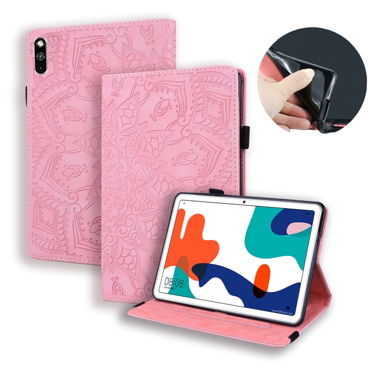 For Huawei MatePad 10.4 Calf Pattern Double Folding Design Embossed Leather Case with Holder & Card Slots & Pen Slot & Elastic Band(Pink)
For Huawei MatePad 10.4 Calf Pattern Double Folding Design Embossed Leather Case with Holder & Card Slots & Pen Slot & Elastic Band(Pink)