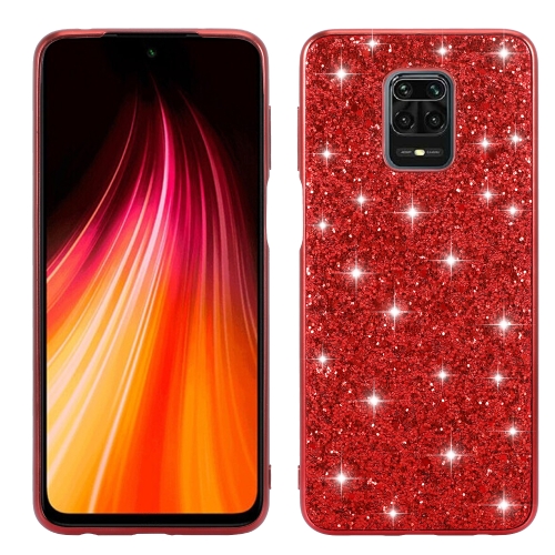 For Xiaomi Redmi Note 9 Pro Glitter Powder Shockproof TPU Protective Case(Red)
For Xiaomi Redmi Note 9 Pro Glitter Powder Shockproof TPU Protective Case(Red)