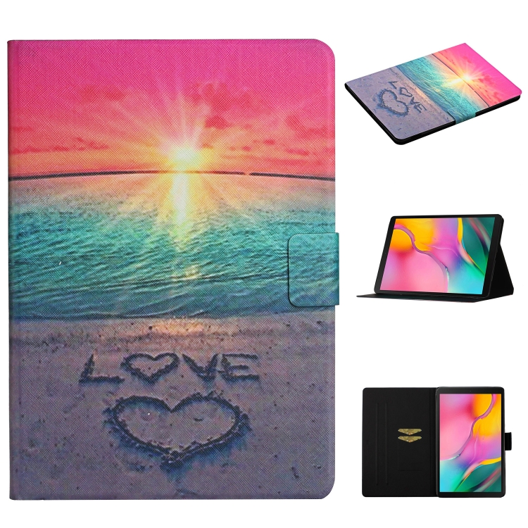 For Samsung Galaxy Tab A 10.1 (2019) T510 Colored Drawing Pattern Horizontal Flip Leather Case with Holder & Card Slots(Sunrise)
For Samsung Galaxy Tab A 10.1 (2019) T510 Colored Drawing Pattern Horizontal Flip Leather Case with Holder & Card Slots(Sunrise)