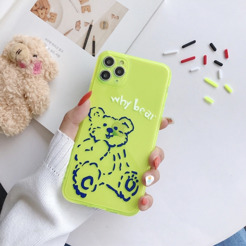 For iPhone 11 Alphabet Bear Pattern Fluorescent TPU Mobile Phone Case(Fluorescent Yellow)
For iPhone 11 Alphabet Bear Pattern Fluorescent TPU Mobile Phone Case(Fluorescent Yellow)