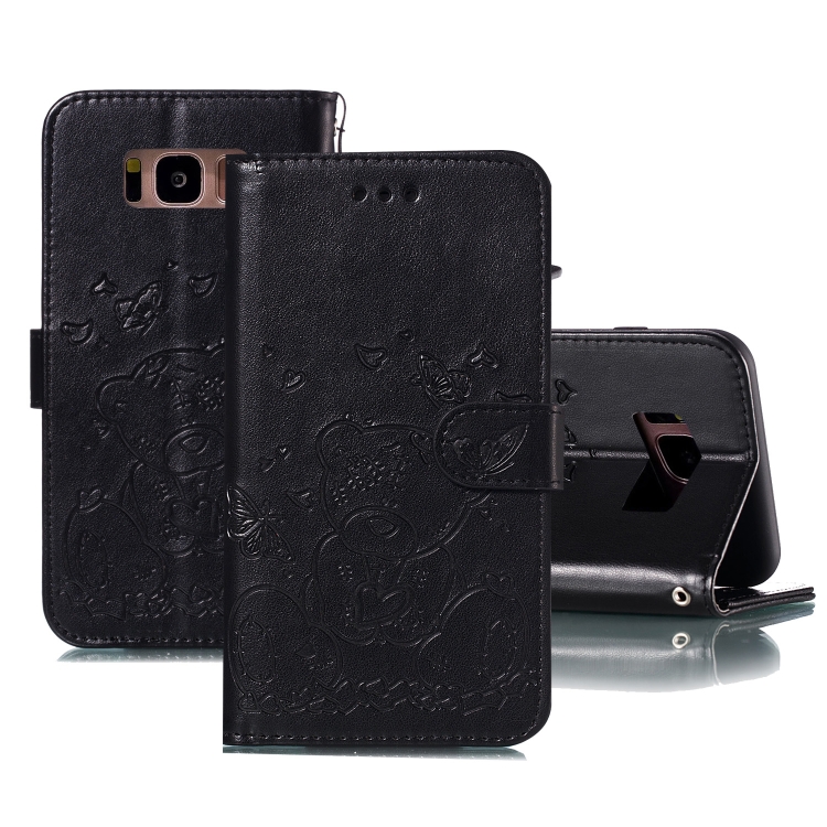 For Samsung Galaxy S8 Embossed Butterfly Love Bear Pattern PU + TPU Horizontal Flip Leather Case with Holder & Card Slots & Wallet & Photo Frame(Black)
For Samsung Galaxy S8 Embossed Butterfly Love Bear Pattern PU + TPU Horizontal Flip Leather Case with Holder & Card Slots & Wallet & Photo Frame(Black)