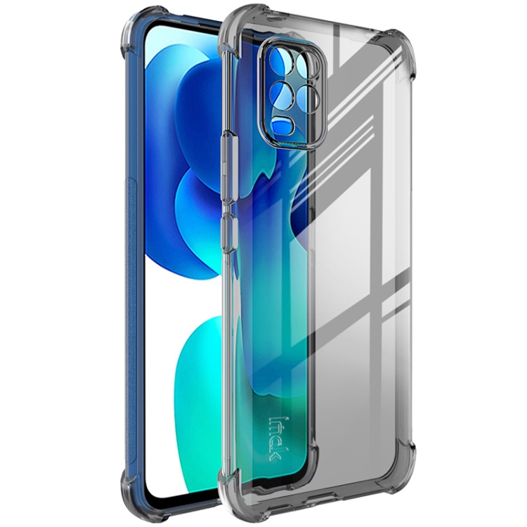 For Xiaomi Mi 10 Lite 5G IMAK Full Coverage Shockproof TPU Protective Case(Transparent Black)
For Xiaomi Mi 10 Lite 5G IMAK Full Coverage Shockproof TPU Protective Case(Transparent Black)