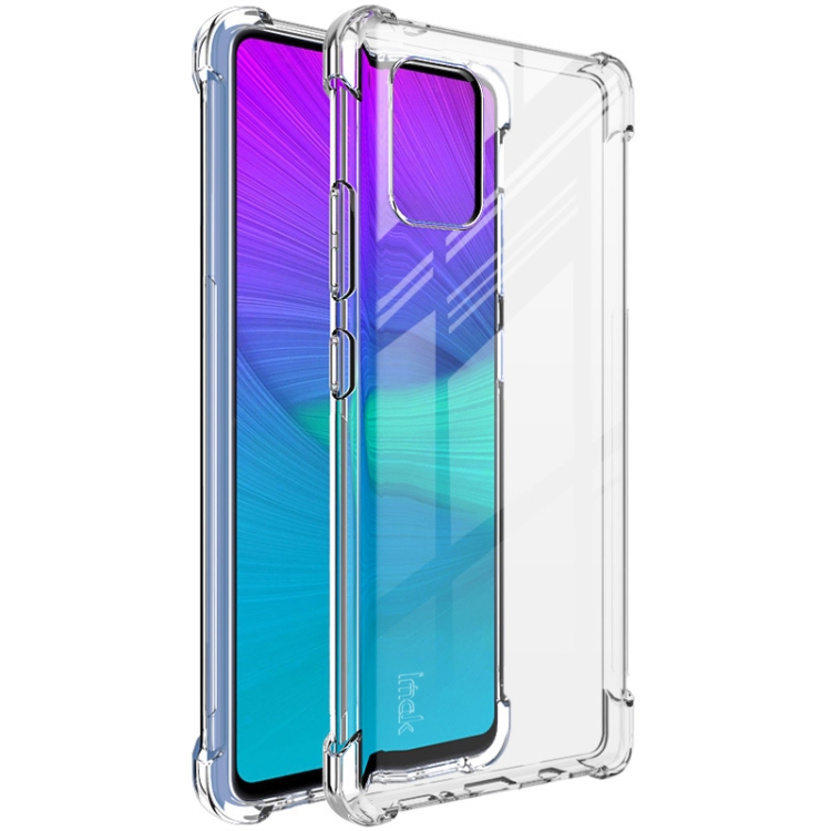For Samsung Galaxy A71 5G IMAK Full Coverage Shockproof TPU Protective Case(Transparent)
For Samsung Galaxy A71 5G IMAK Full Coverage Shockproof TPU Protective Case(Transparent)